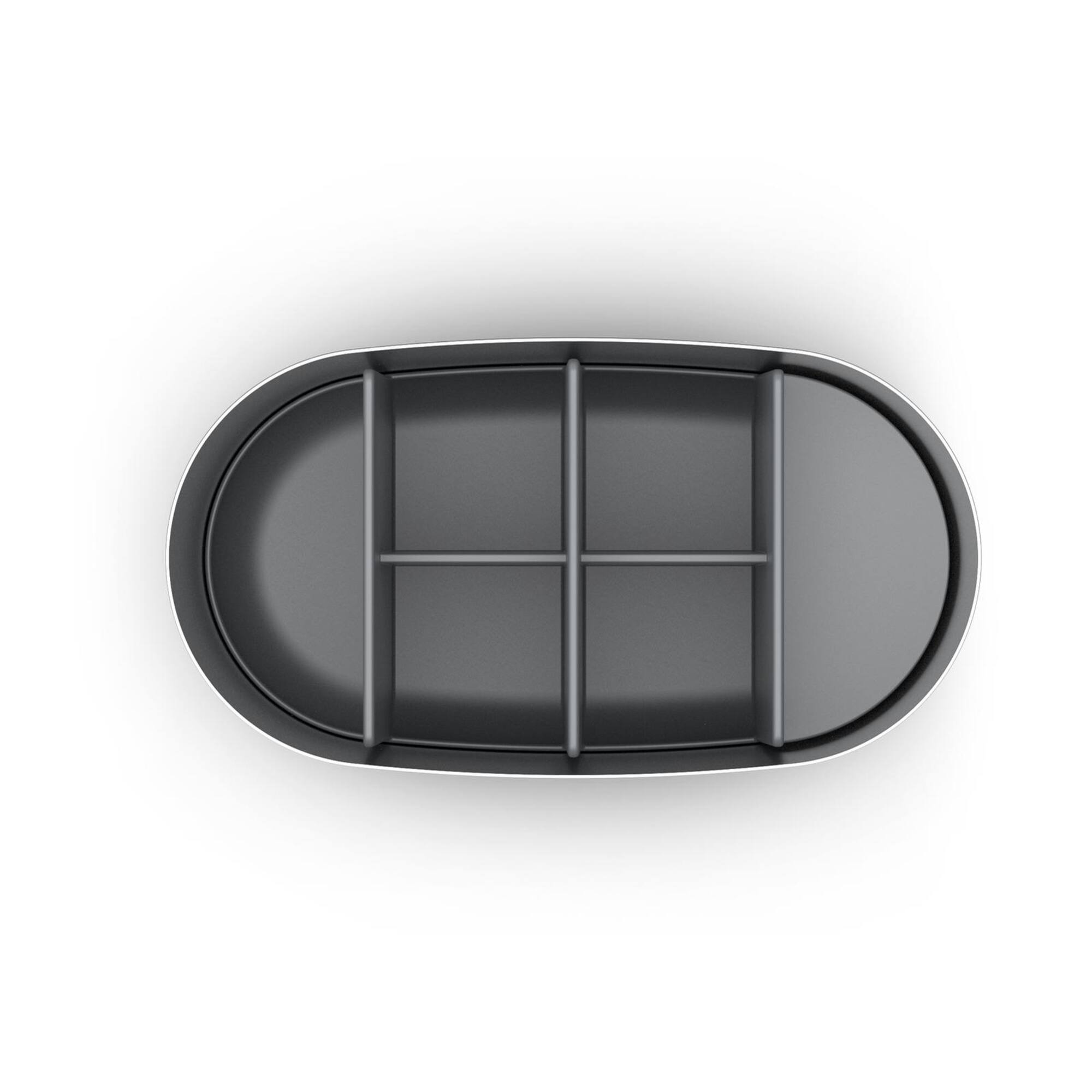 Joseph Joseph EasyStore Luxe Large Stainless-steel Toothbrush Caddy